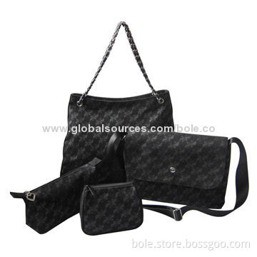 Branded Name Bags/Canvas Handbags, Customized Logos and Materials Accepted